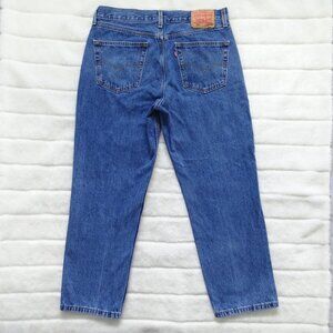 Levi's Men's Jeans 36x30 Blue 550 Relaxed Fit